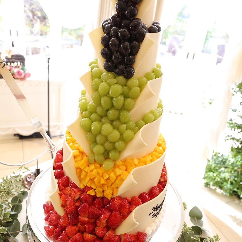 インパクト大のウェディングケーキ ニュース ブログ 公式 ヴィラ アンジェリカ 滋賀 近江八幡の結婚式場