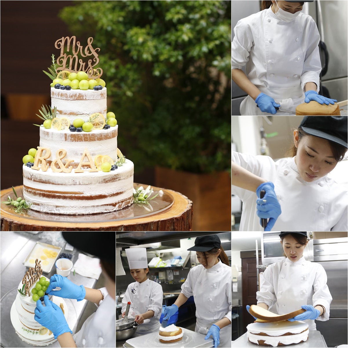 新婦が心を込めて作ってウェディングケーキ ニュース ブログ 滋賀 近江八幡の結婚式場 公式 ヴィラ アンジェリカ