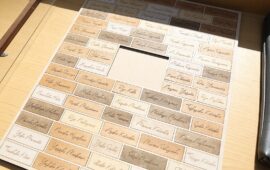 ウッドピースで作る結婚証明書