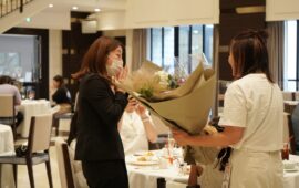 結婚10年のカップル様からプランナーへのサプライズ!