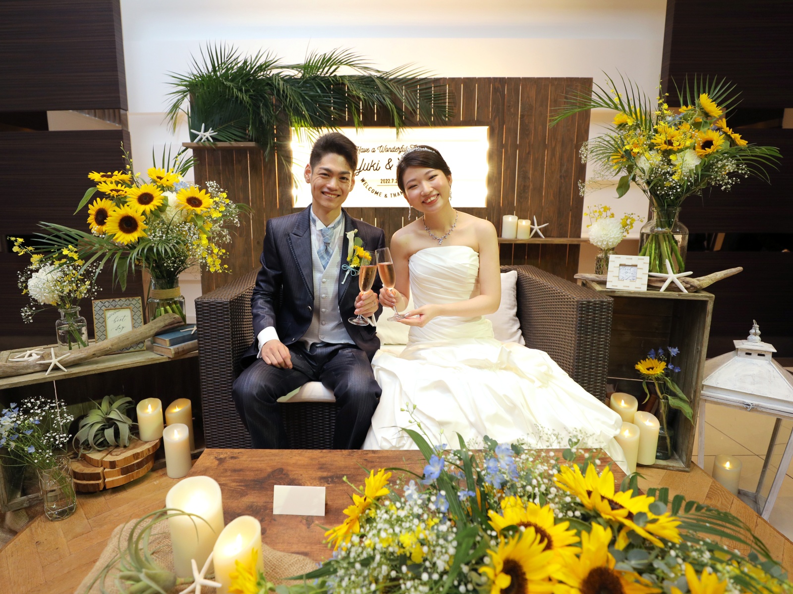 ひまわりにあふれた結婚式 ニュース ブログ 滋賀 近江八幡の結婚式場 公式 ヴィラ アンジェリカ